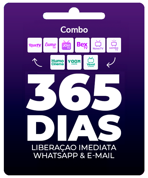 Gift Card Combo Anual Vexel Cinema + Lumo TV